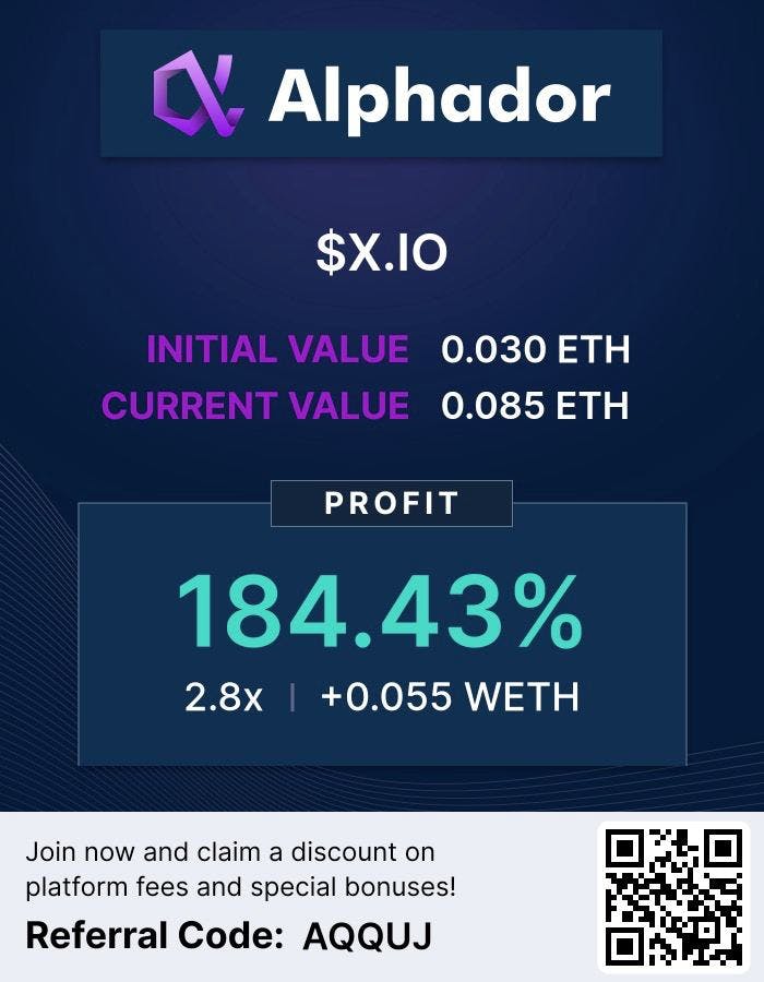 Alphador Trading Bot Profits